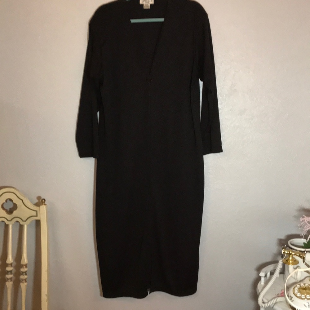 Jazzie Sz 22 Long Black Overjacket